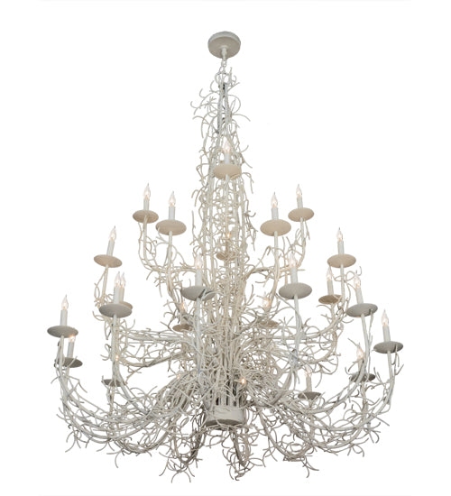 54"W Twigs 24 Lt Chandelier