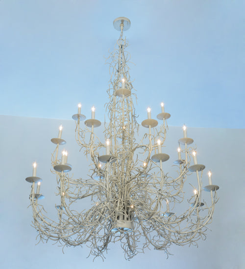 54"W Twigs 24 Lt Chandelier