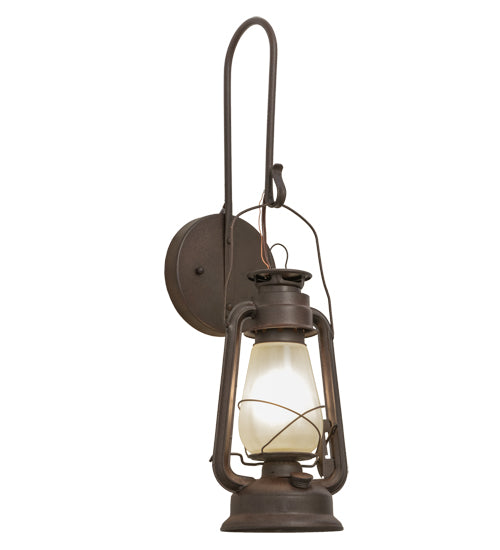 7"W Miners Lantern Wall Sconce