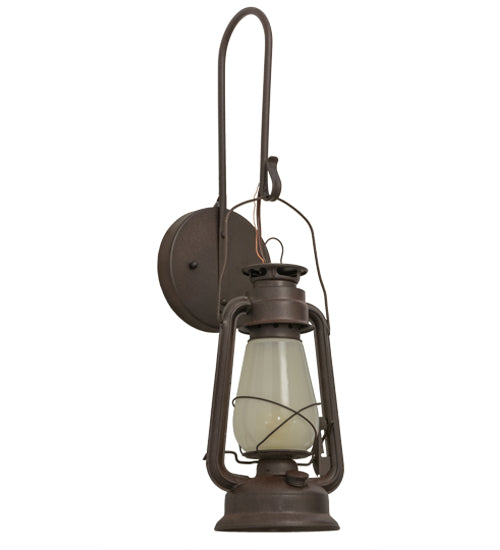 7"W Miners Lantern Wall Sconce