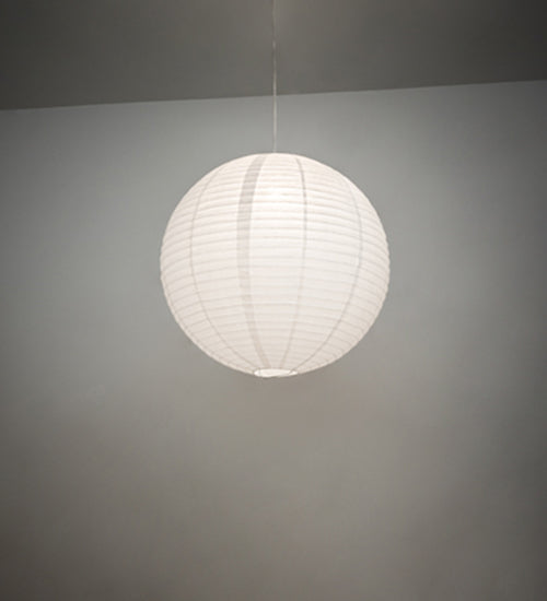 30" Wide Papier Lantern Pendant