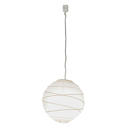 14" Wide Papier Lantern Pendant