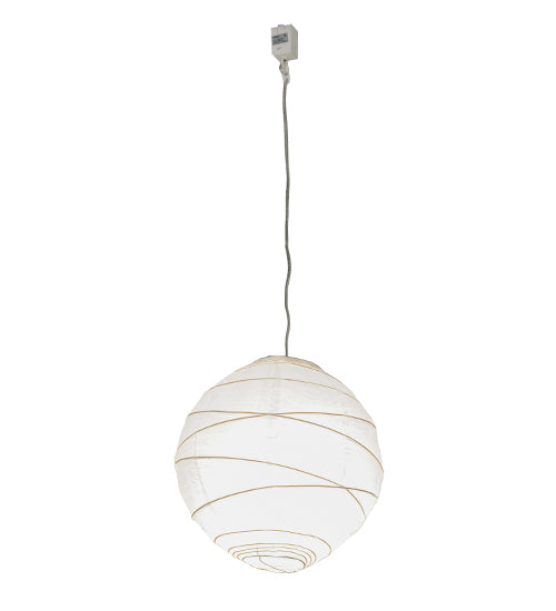 14" Wide Papier Lantern Pendant