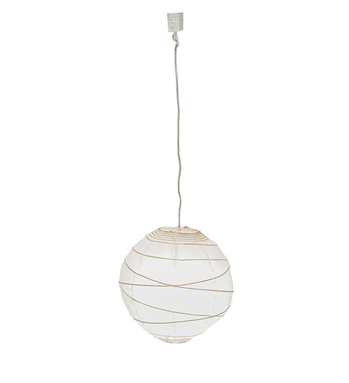 14" Wide Papier Lantern Pendant