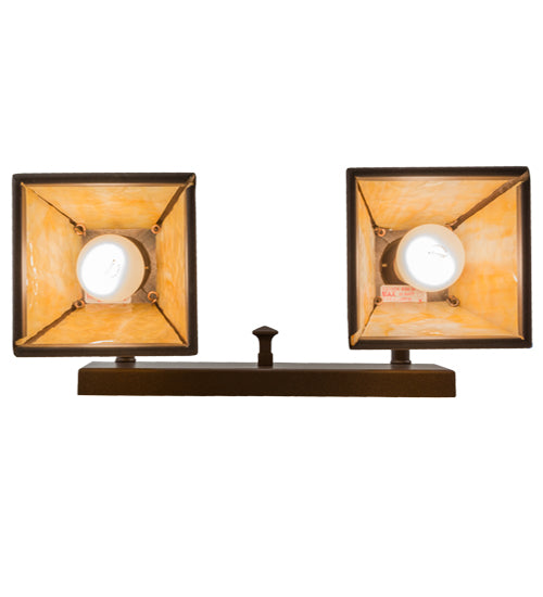 17"W "T" Mission 2 Lt Vanity Light