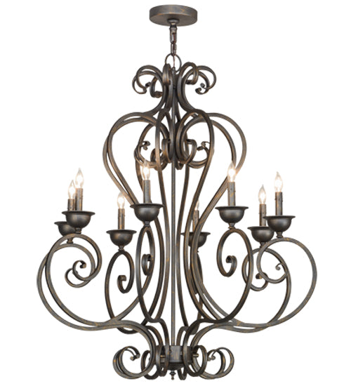 36" Wide Fernando 8 Light Chandelier