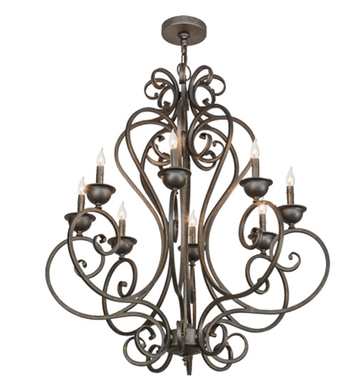 36" Wide Fernando 8 Light Chandelier