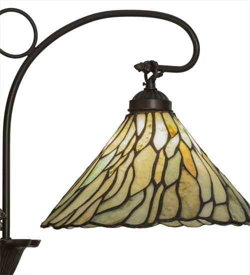 30"W Willow Jadestone 3 Lt Chandelier