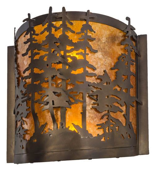 12"W Tall Pines Wall Sconce