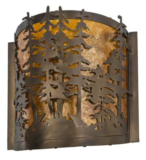 12"W Tall Pines Wall Sconce