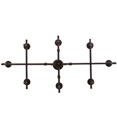 48" Long Monica 8 Light Oblong Chandelier