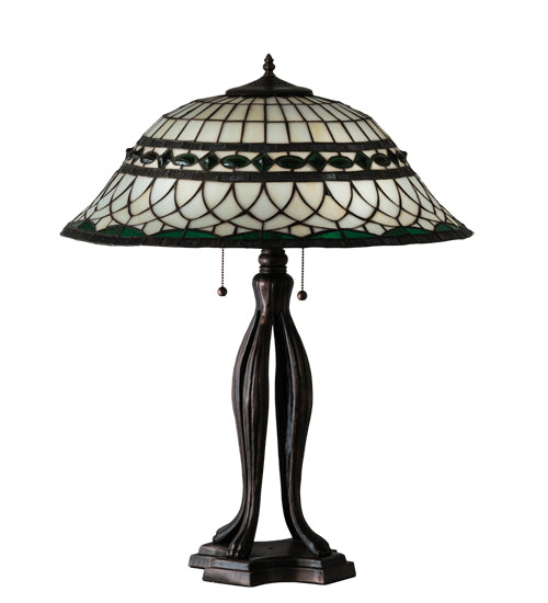 30" High Tiffany Roman Table Lamp