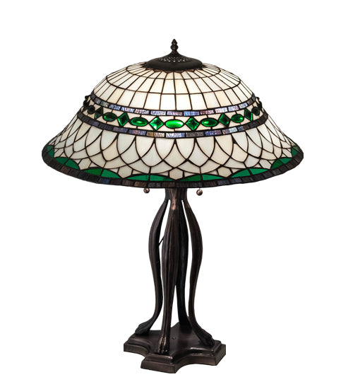 30" High Tiffany Roman Table Lamp