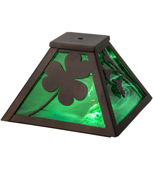 8" Square Shamrock Shade