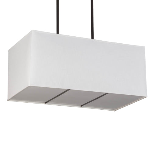 42"L Quadrato Linear Oblong Pendant