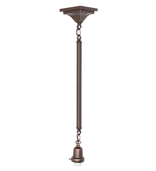 30" High Mahogany Bronze Pendant Hardware