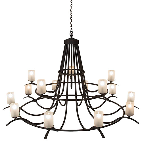 78"W Octavia 15 Lt Chandelier