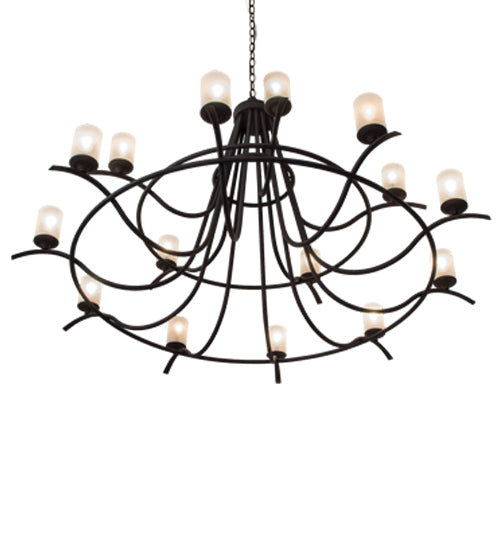 78"W Octavia 15 Lt Chandelier