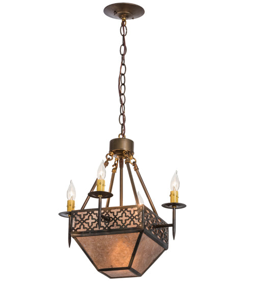 16" Wide Gironde 4 Light Pendant