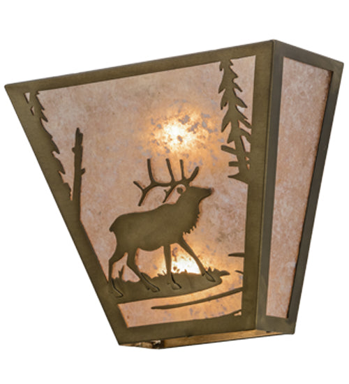 13"W Elk Creek Wall Sconce