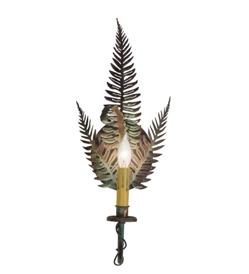 8"W Fern Wall Sconce