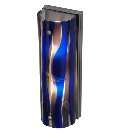 5.5"W Metro Fusion Midnight Wall Sconce