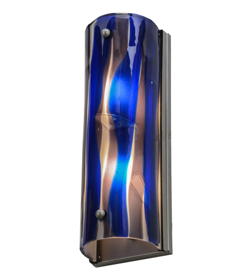 5.5"W Metro Fusion Midnight Wall Sconce