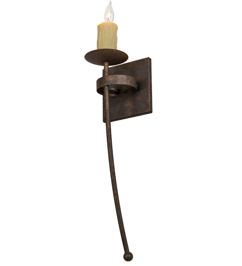 6" Wide Bechar Wall Sconce