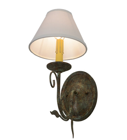 7" Wide Bordeaux Wall Sconce