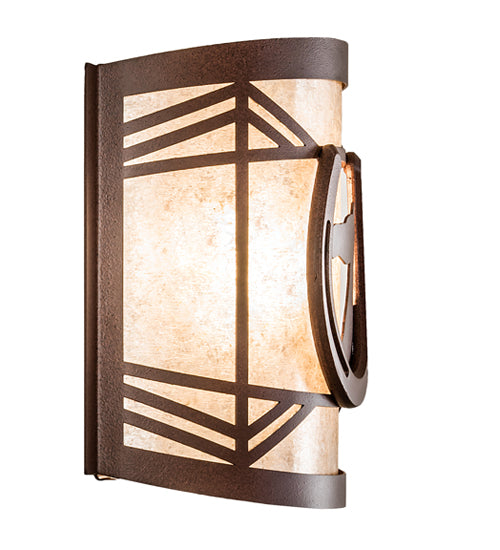 12"W Horseshoe Wall Sconce