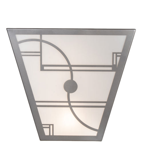 13" Wide Revival Deco Wall Sconce