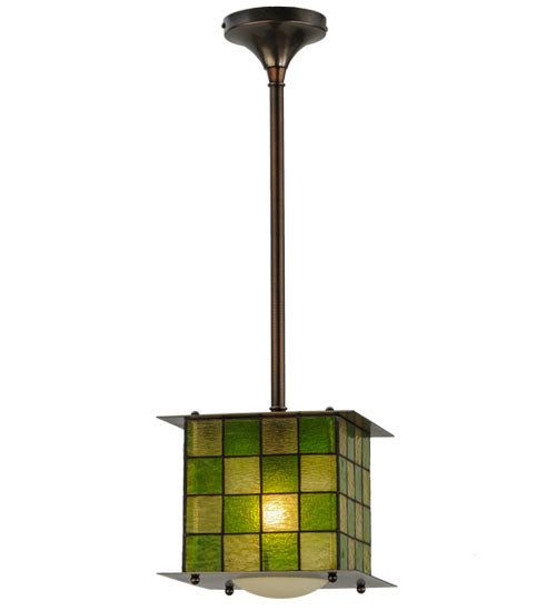 10"Sq Utopia Plaza Mini Pendant