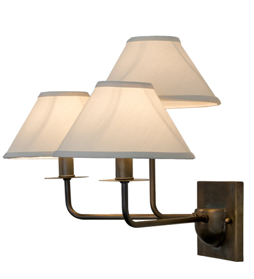 19" Wide Annacostia 3 Light Wall Sconce