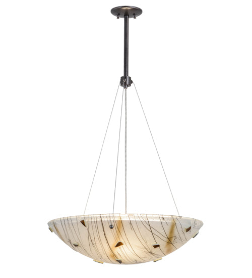 24" Wide Metro Fusion Ramoscelli Inverted Pendant