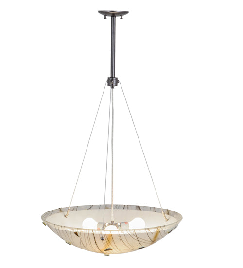 24" Wide Metro Fusion Ramoscelli Inverted Pendant