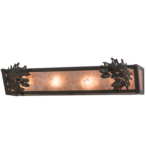 24"W Oak Leaf & Acorn Vanity Light