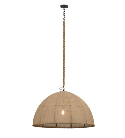 36"W Empire Dome Textrene Pendant