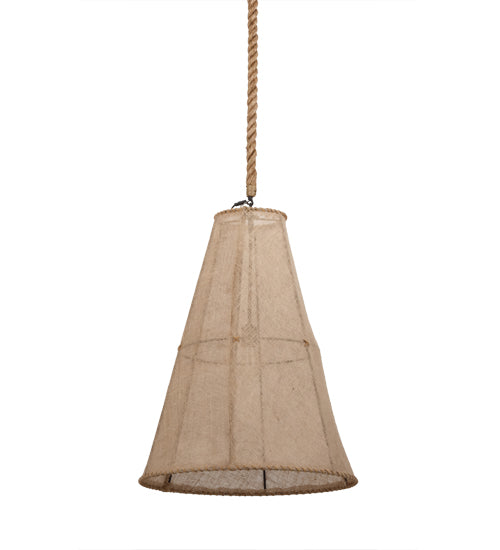 24" Wide Empire Textrene Pendant