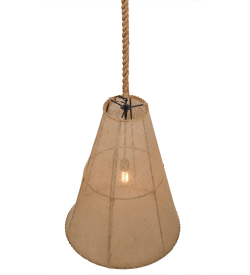 24"W Empire Textrene Pendant