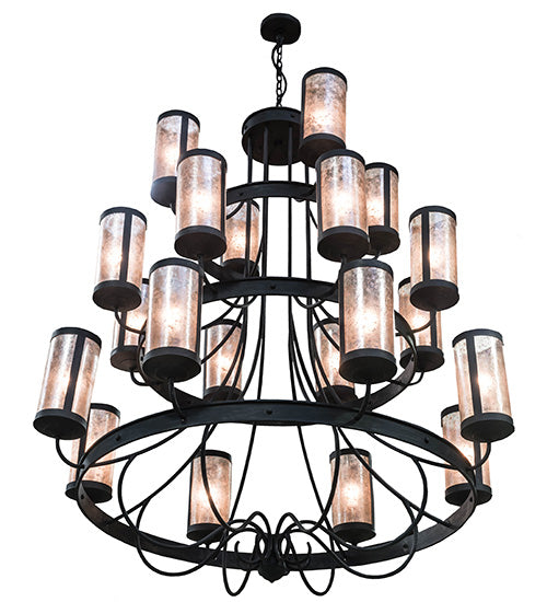 60"W Nehring 20 Lt Three Tier Chandelier