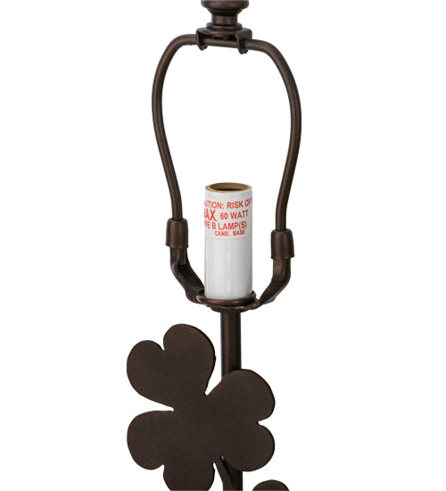 14.5"H Shamrock Accent Lamp