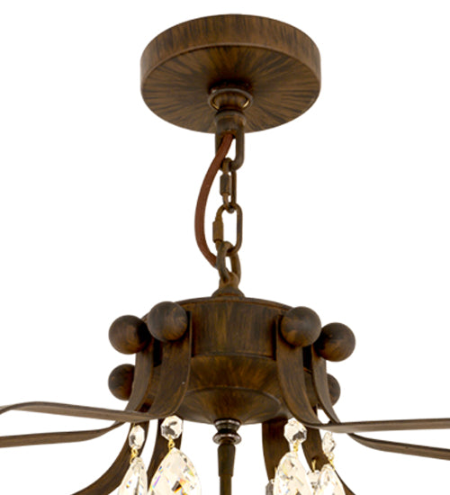 34" Wide Citadel 12 Light Pendant