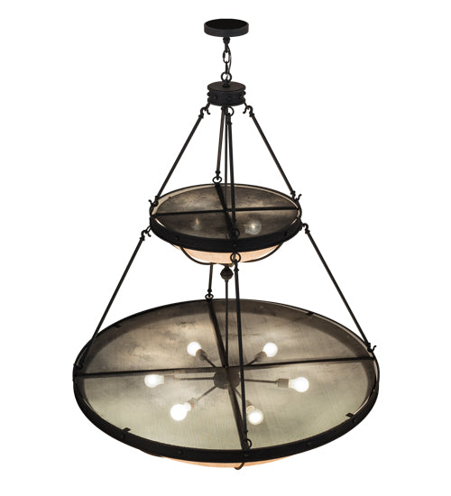 48" Wide Freya 2 Tier Inverted Pendant