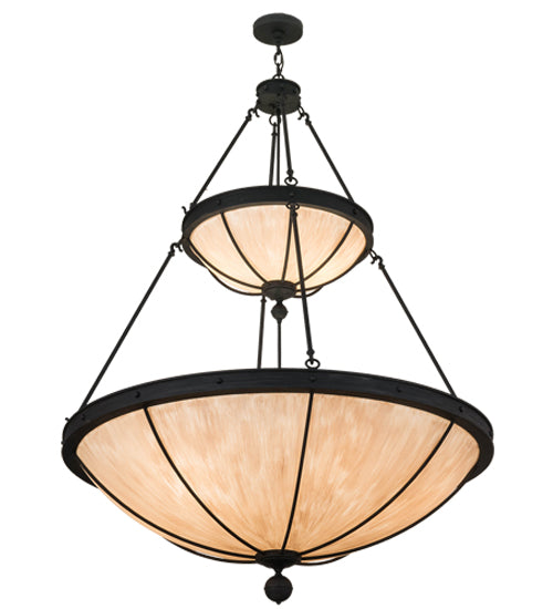 48" Wide Freya 2 Tier Inverted Pendant