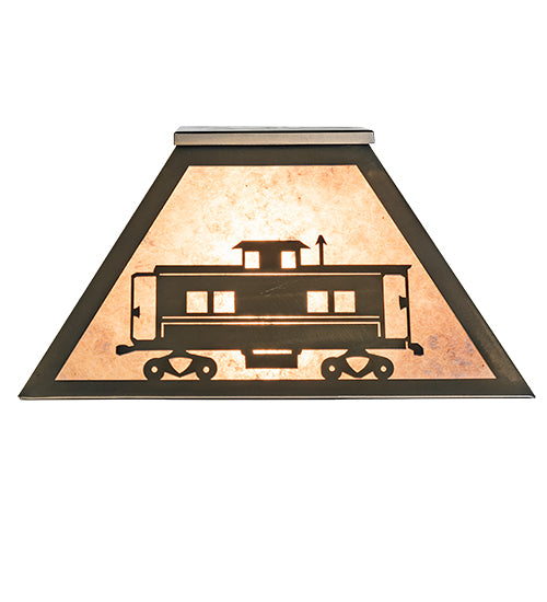 16" Square Train Mission Shade