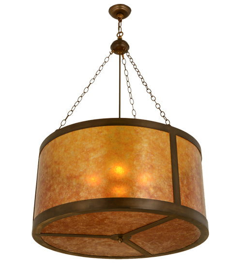 32"W Smythe Craftsman Inverted Pendant