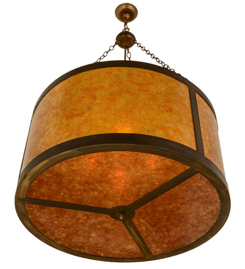 32"W Smythe Craftsman Inverted Pendant