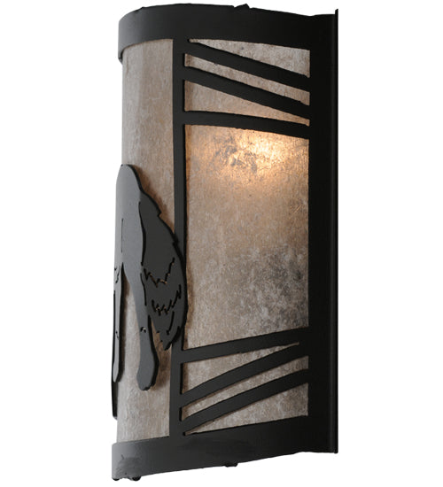 12"W Fox On The Loose Left Wall Sconce