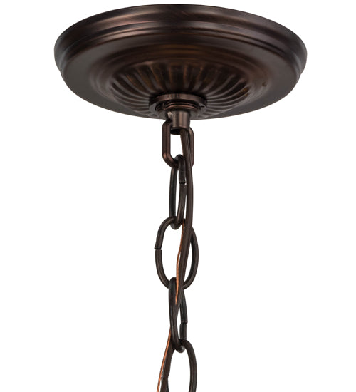 5" Wide Mahogany Bronze 1 Lt Pendant Hardware