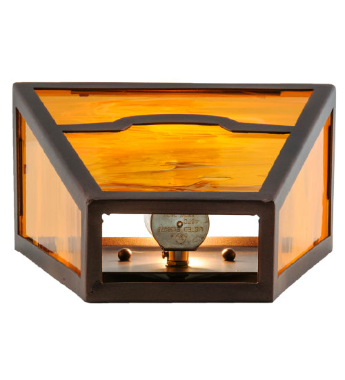 9"W Mountain View Wall Sconce